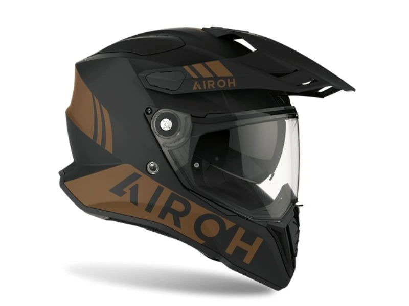 Airoh Commander Gold Motorhelm 2 Airoh Commander Gold Motorhelm - Afbeelding 2