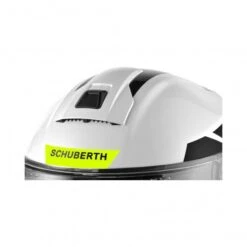 Schuberth C5 Eclipse Motorhelm -Motorfiets Uitrusting c5 eclipse wit geel detail 1 15e3