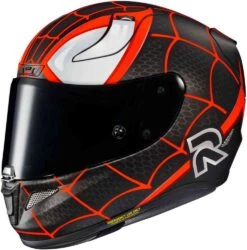 HJC RPHA 11 Spiderman Miles Morales Motorhelm -Motorfiets Uitrusting hjc prha 11 spiderman miles morales b1c2