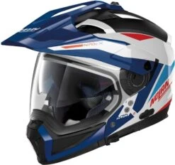 Nolan N70-2 X Stunner Motorhelm -Motorfiets Uitrusting nolan n70 2 x stunner blauw 5d90