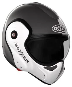 Roof BoXXer Face Motorhelm -Motorfiets Uitrusting roof boxxer face grijs wit 1 620a