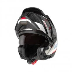 Schuberth E2 Defender Motorhelm 7 Schuberth E2 Defender Motorhelm -Motorfiets Uitrusting schuberth e2 defender wit rood blauw 1 11c7