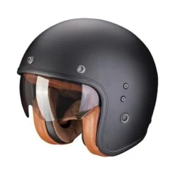 Scorpion Belfast Evo Luxe Motorhelm -Motorfiets Uitrusting scorpion belfast evo luxe matt black 1187