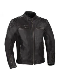 Voorkant -Motorfiets Uitrusting segura ventura motorjas zwart 99ed