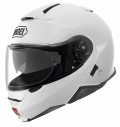 Shoei Neotec 2 Zwart/Wit Motorhelm -Motorfiets Uitrusting shoei neotec 2 wit 7372